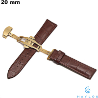 Bracciale Marrone 20 mm in Vera Pelle Haylou (RS4, LS02) di qualità