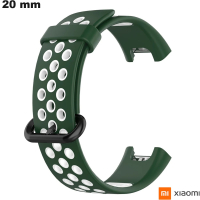 Armband Silicone Xiaomi horloge 20 mm Groene ademend goedkoop