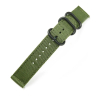 Armband Groen u 20mm horloge Stof - Verzending 24u