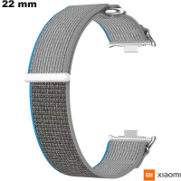 Acquista Bracciale Grigio in Tessuto 22 mm per orologio connesso Xiaomi