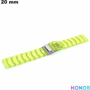 Bracciale PVC Trasparente 20mm Honor orologio \ Port a 3,99€