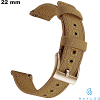 Bracciale 22 mm Tissu Marrone Haylou orologio (RS3, GST) economico
