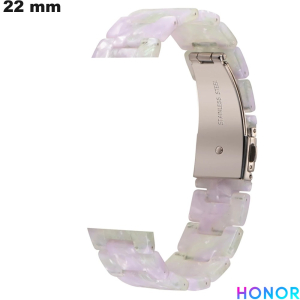 Bracciale in resina bianca 22mm per smartwatch Honor economico