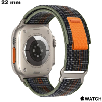 Bracelet Noir 22 mm de montre connectée Apple Watch de qualité
