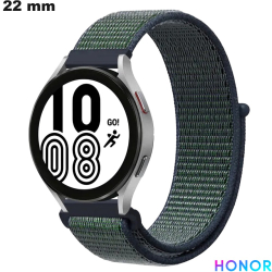 Bracelet Honor de montre intelligente Vert Tissu 22 mm