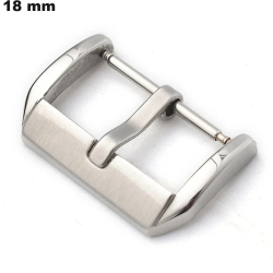 Attache RVS 18 mm Ardillon goedkoop Verzilverde armband