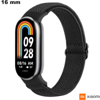 Bracciale Xiaomi Nero Tessuto 16mm per orologi intelligenti economico