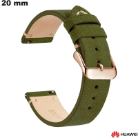 Bracciale Verde universale per orologio in pelle Huawei / Spedizione 24h