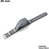Bracciale Grigio Samsung 20 mm in Nylon per orologio intelligente di qualità
