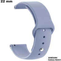 Acquistare bracciale viola in caucciù per orologio 22mm Samsung