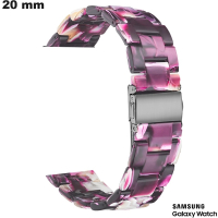 Verkauf von 20 mm lila Smartwatch-Armbändern für Samsung