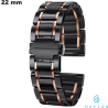 Haylou schwarze 22 mm Uhrarmband Keramik (S8, R8) günstig
