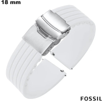 Comprar Pulseira de Silicone Branca Fossil para Relógio Inteligente