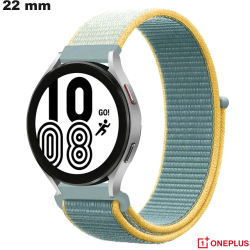 Bracciale Blu Nylon per orologio 22 mm OnePlus