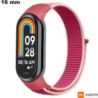 Braccialetto orologio intelligente Xiaomi Tessuto 16 mm Rosa economico