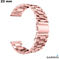 Acquistare Bracciale Rosa Acciaio Inossidabile Garmin orologio 22 mm