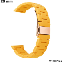 Vendita Bracciale per orologio connesso 20 mm Withings Arancione