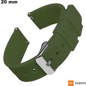 Bracciale per orologio in caucciu verde Xiaomi 20 mm \ Spedizione 24h