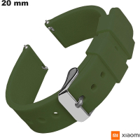 Bracciale per orologio in caucciu verde Xiaomi 20 mm \ Spedizione 24h