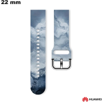 Verkoop Rubber Armband 22mm Blauw Huawei Golven voor horloge
