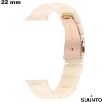 Vente Bracelet 22mm Suunto Résine Blanc montre (Ocean, Race)