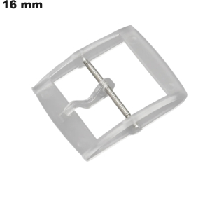 Attache Plastique  pour montre Ardillon 16 mm Transparent de qualité
