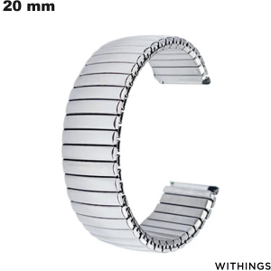 Bracelet Argenté smartwatch 20mm Withings # Frais de Port 3,99€