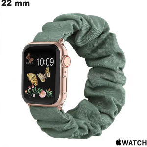 Verkauf Grünes Armband für Apple Watch Smartwatch Stoff 22mm Verkauf Grünes Armband für Apple Watch Smartwatch Stoff 22mm