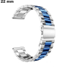 Bracelet 22mm style Oyster Argenté Métal de montre de qualité