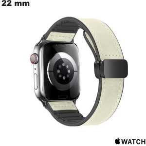Pulsera clásica blanca de silicona para Apple Watch 22mm económica Pulsera clásica blanca de silicona para Apple Watch 22mm económica