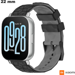 Bracelet Noir Xiaomi de montre intelligente Caoutchouc