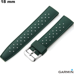 Bracelet Polyvalent de montre Garmin Vert Silicone 18mm
