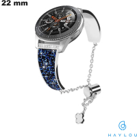 Armband 22 mm Haylou Silber Starres Metall / Kostenloser Versand