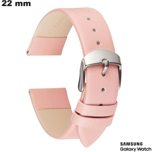 Vendita Bracciale in pelle vera per orologio connesso Rosa Samsung