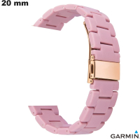 Bracelet Garmin Rose 20mm Résine de montre / Meilleur Prix