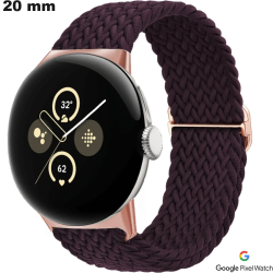 Bracelet Google Pixel 20 mm pour montre Tissu tissé
