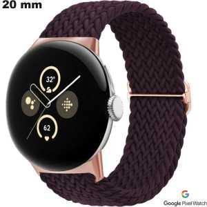 Quality woven fabric 20 mm Google Pixel bracelet for watch