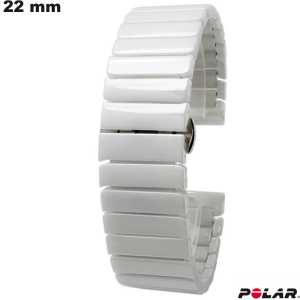 Polar 22 mm Witte Keramische Smartwatch Band Kopen Polar 22 mm Witte Keramische Smartwatch Band Kopen
