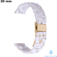 Verkauf Armband Resin u 20 mm Weiß Haylou Smartwatch