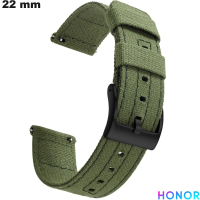 Bracelet Honor smartwatch Tissu 22 mm Vert  /  Envoi Rapide