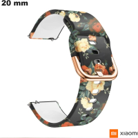 Pulsera Flores 20mm reloj inteligente Xiaomi / Gastos de Envío 3,99€