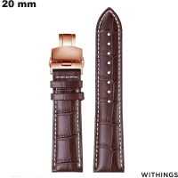 Vente Bracelet 20 mm Cuir véritable Withings montre Premium