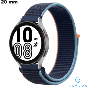 Verkoop Slimme Horloge Nylon Blauw Haylou 20mm