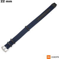 Pulsera de 22 mm Xiaomi azul para reloj de nylon: Montaje fácil