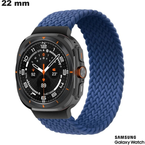 Acquistare Bracciale 22mm Samsung Blu per orologio fitness in Tessuto