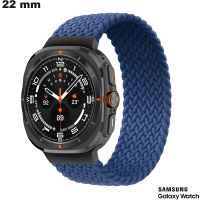 Kaufen Sie 22 mm Samsung Blau Fitness-Armbanduhr Stoffarmband