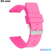 Vente Bracelet Rose Sport Kayak Honor de montre Caoutchouc 22mm