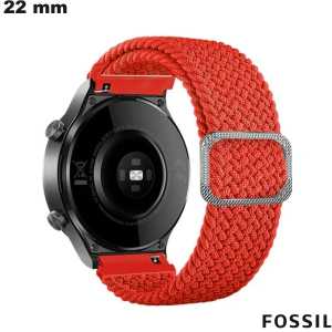 Verkoop Originele Fossil Horloge Armband 22 mm Oranje Stof Verkoop Originele Fossil Horloge Armband 22 mm Oranje Stof