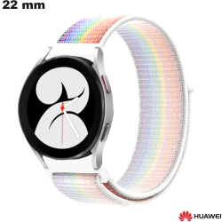 Bracelet Huawei montre Nylon Multicolore 22mm