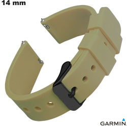 Pulsera de 14 mm Garmin para reloj de silicona verde